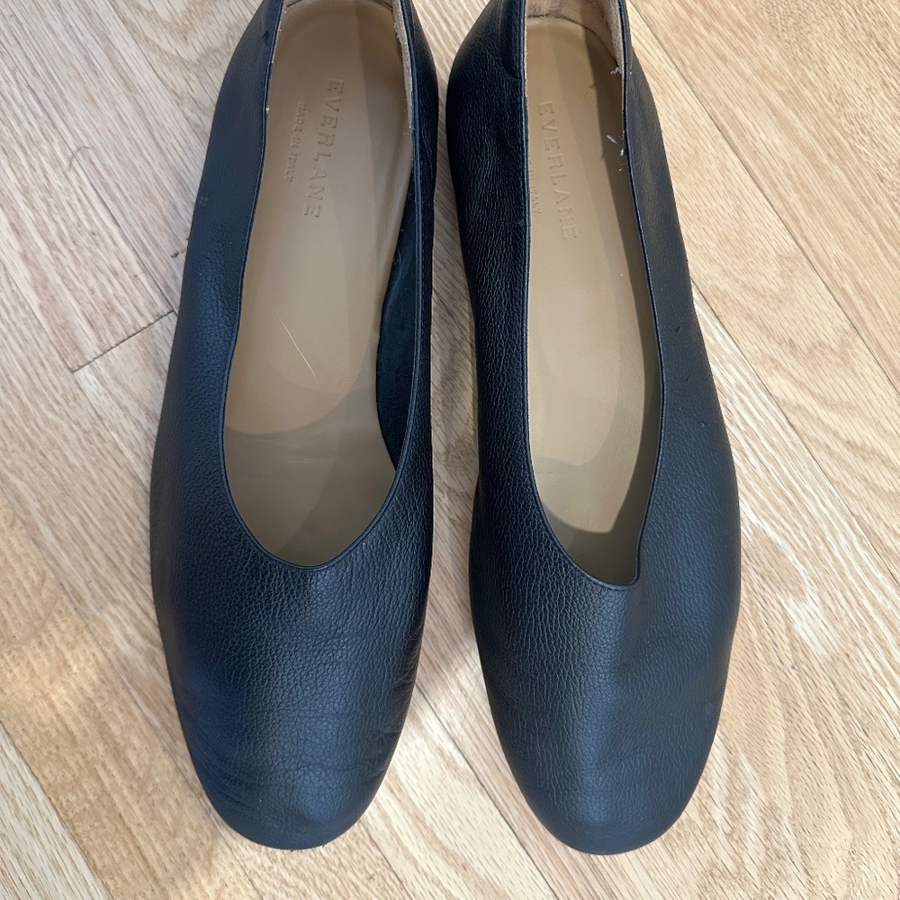 Everlane - Size 9.5 - The Day Glove Italian Leather Flats